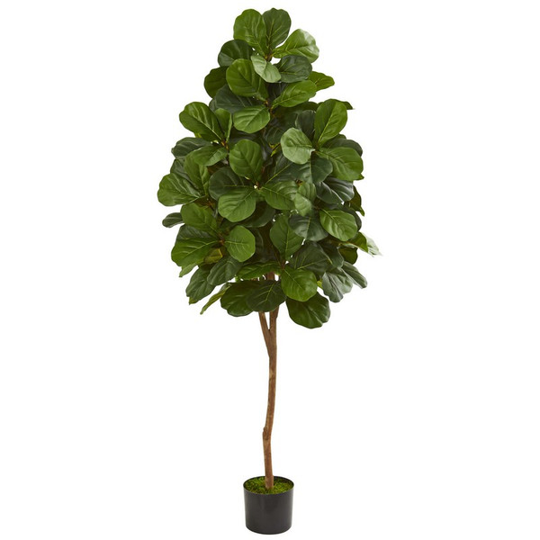 6 Fiddle Leaf Fig Artificial Tree 5550 By Nearly Natural