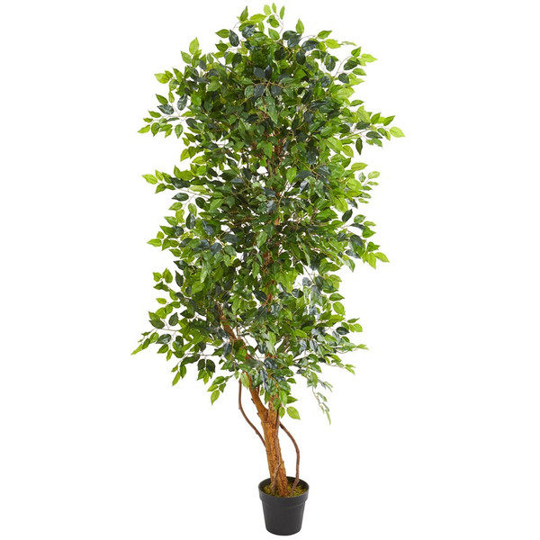 6 Elegant Ficus Artificial Tree 9128 By Nearly Natural