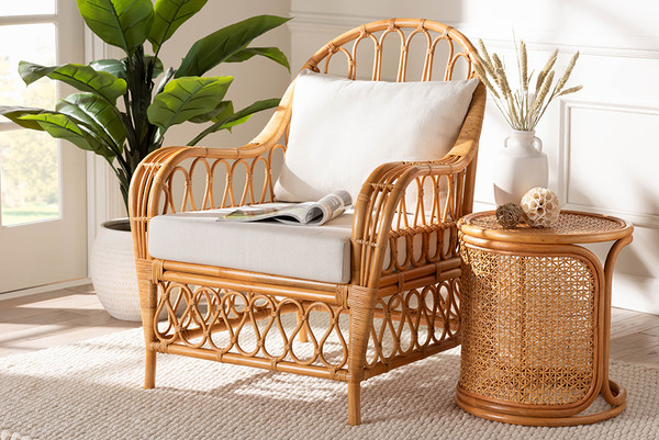 Bali Pari Reina Bohemian Light Honey Rattan Arm Chair Regal 2 Light Honey Rattan Cc By Wholesale Interiors