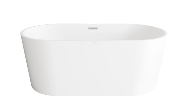 Kitchen And Bath Bathtub 59 1 X 29 5 X 23 Gw With Bnk Drain Kit Bt30159Gw Bnk