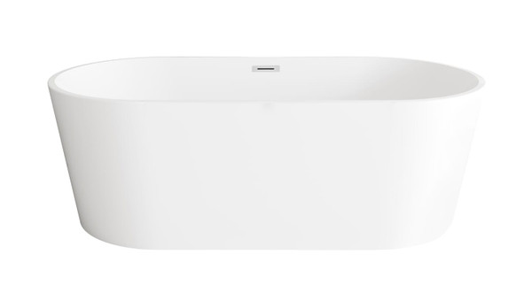 Kitchen And Bath Bathtub 66 9 X 30 7 X 23 Gw With Pch Drain Kit Bt30167Gw Pch
