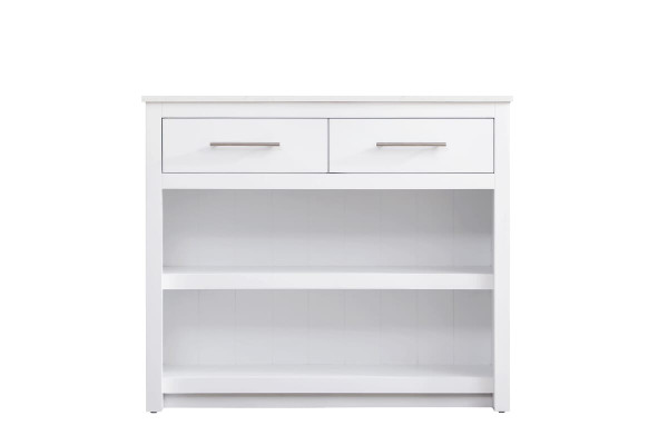 Kitchen And Bath Kitchen Island 2Dw 42 Wx26 Dx36 H White Kd0142Wh