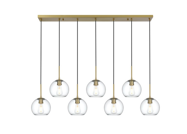 Living District Baxter Hang L53 9 W7 9 H8 L7 Satin Gold Cl Ld2230Sg