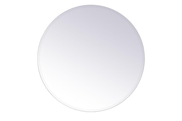Elegant Decor Modern 32 In Contemporary Mirror In Clear Mr 4019