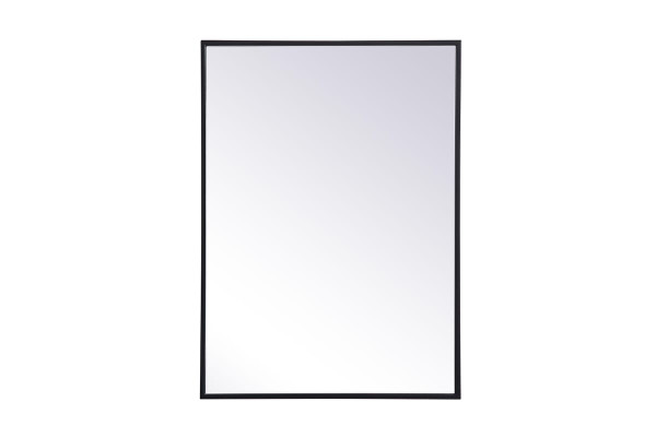 Kitchen And Bath Metal Mirror Medicine Cabinet 20 Inch X 28 Inch In Black Mr572028Blk