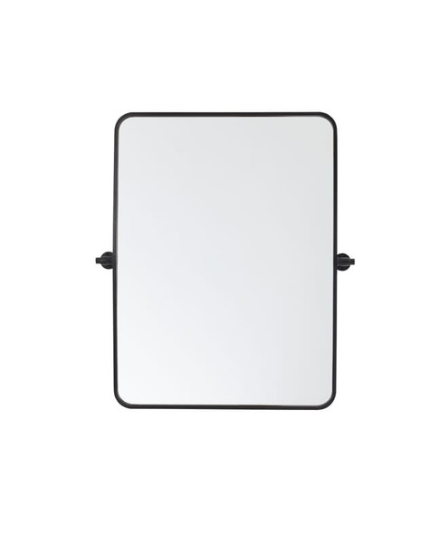 Kitchen And Bath Soft Corner Pivot Mirror 24X32 Inch In Black Mr6A2432Blk