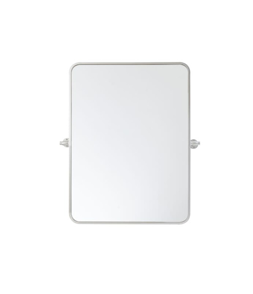 Kitchen And Bath Soft Corner Pivot Mirror 24X32 Inch In Silver Mr6A2432Sil