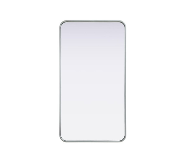 Kitchen And Bath R Corner Mirror 22 X40 X2 Silver Mr8A2240Sil