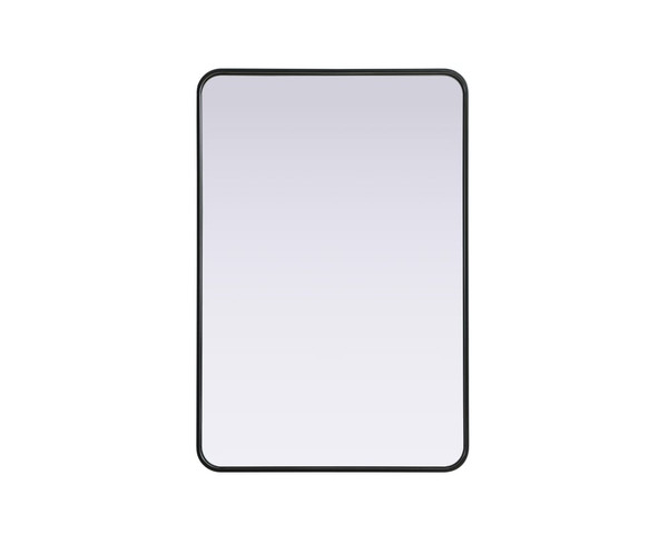 Kitchen And Bath R Corner Mirror 27 X40 X2 Black Mr8A2740Blk