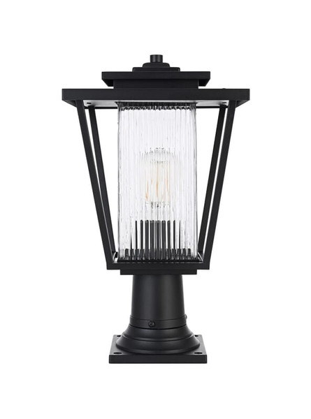Elegant Lighting Outdoor Pole Light L10 H17 5 E10 L1 Black Od305P18Bk