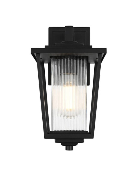 Elegant Lighting Wall Sconce W6 5 H13 E8 L1 Black Od305W13Bk