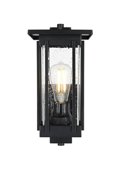 Elegant Lighting Wall Sconce W6 5 H13 E7 L1 Black Od322W13Bk