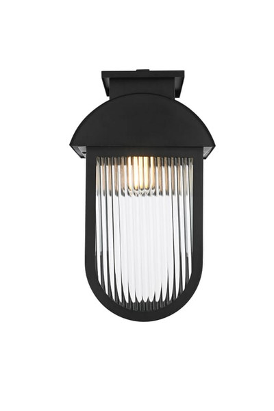 Elegant Lighting Wall Sconce W10 E9 5 H18 5 L1 Black Od338W19Bk