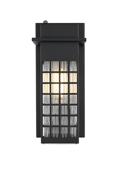 Elegant Lighting Wall Sconce W5 H12 E5 L1 Black Od360W12Bk