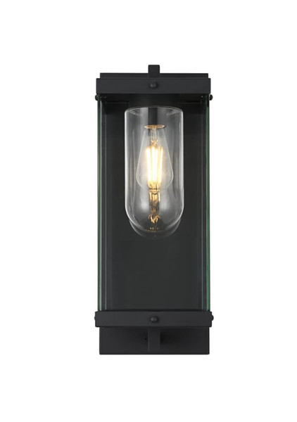 Elegant Lighting Wall Sconce W7 9 E9 5 H20 5 Black Od409W21Bk