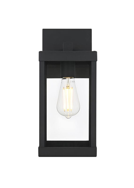 Elegant Lighting Wall Sconce W5 9 E8 5 H14 1 Black Od413W14Bk