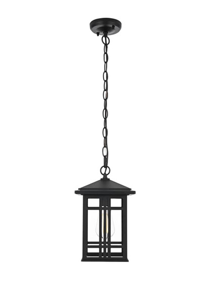 Elegant Lighting Hanging W7 5 Xd7 5 Xh11 3 Lt1 E26 60W Black Od613H11Bk