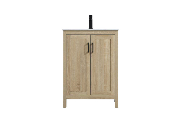 Kitchen And Bath Vanity Cabinet 2Dr W24 Xd19 Xh34 Mw Vf25124Mw