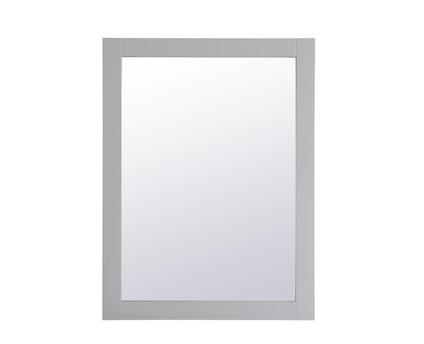 Kitchen And Bath Aqua Rectangle Vanity Mirror 27 Inch In Grey Vm22736Gr