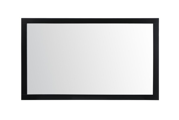 Kitchen And Bath Aqua Vanity Mirror 60X36 Inch In Black Vm26036Bk