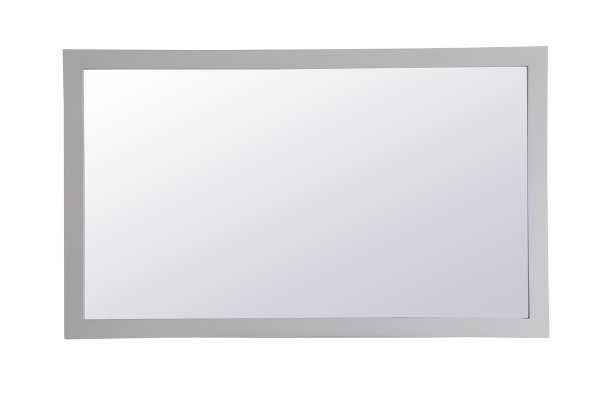 Kitchen And Bath Aqua Rectangle Vanity Mirror 60 Inch In Grey Vm26036Gr