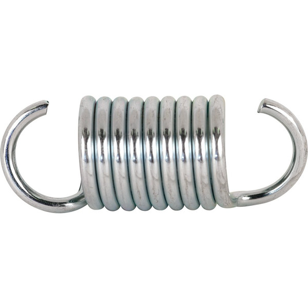 Prime Line Sp 9614 Extension Spring Spring Steel Construction Nickel Plated Finish 0 105 Ga X 3 4 In X 2 In Single Loop Open 2 Pack 5214119