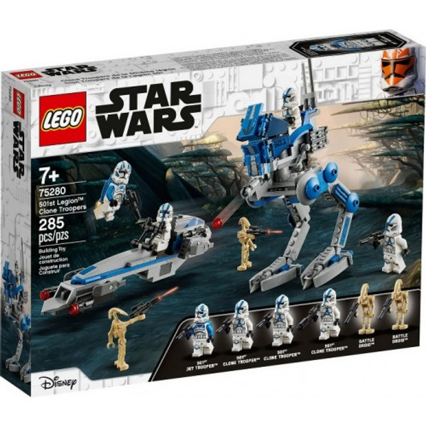Lego 501St Legion Clone Troopers Star Wars The Clone Wars 75280 1