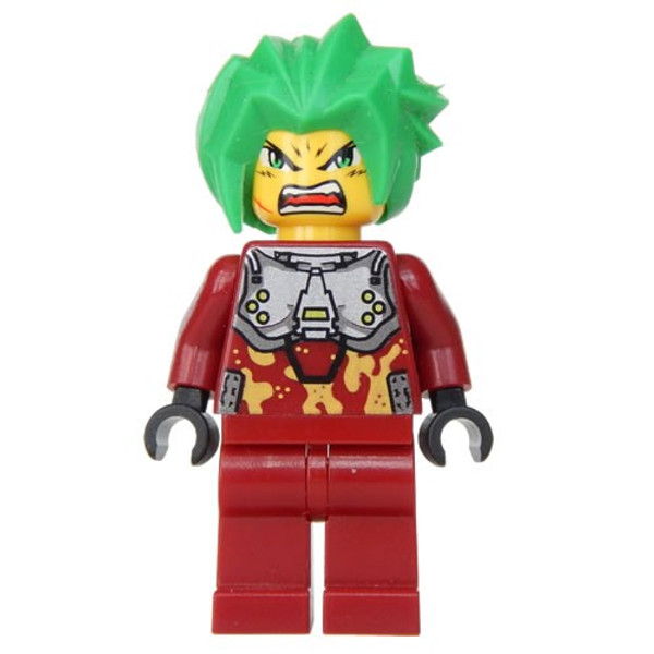 Lego Takeshi Dark Red Camouflage 8113 Exf022