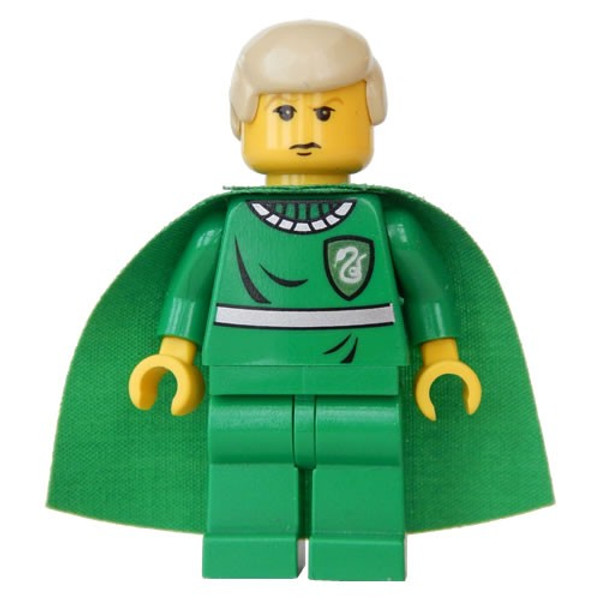 Lego Draco Malfoy Green Quidditch Uniform Hp020