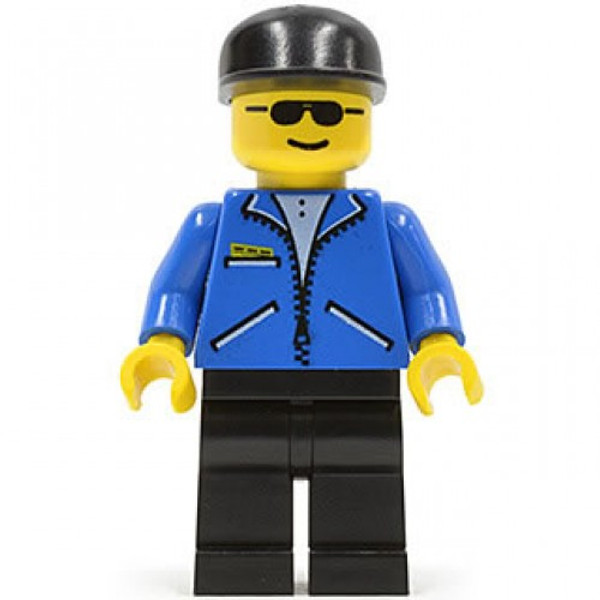 Lego Jacket Blue Black Legs Black Cap Jbl008