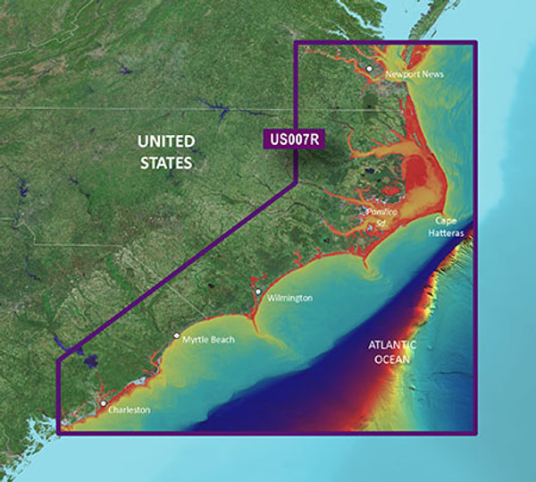 Garmin Vus007R G3 Vision Norfolk To Charleston Gar010C070800