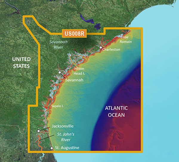 Garmin Vus008R G3 Vision Charleston To Jacksonville Gar010C070900