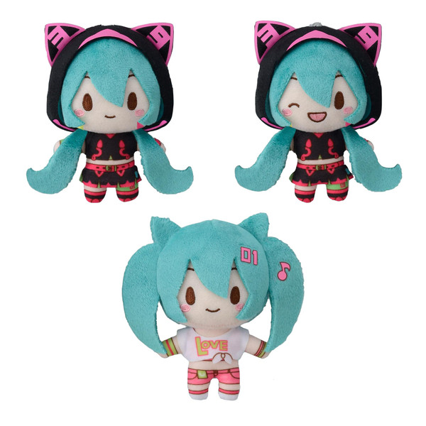 Fuwapuchi Hatsune Miku Series Mascot Hatsune Miku Live Version Ex Plushies By Sega Sg52447