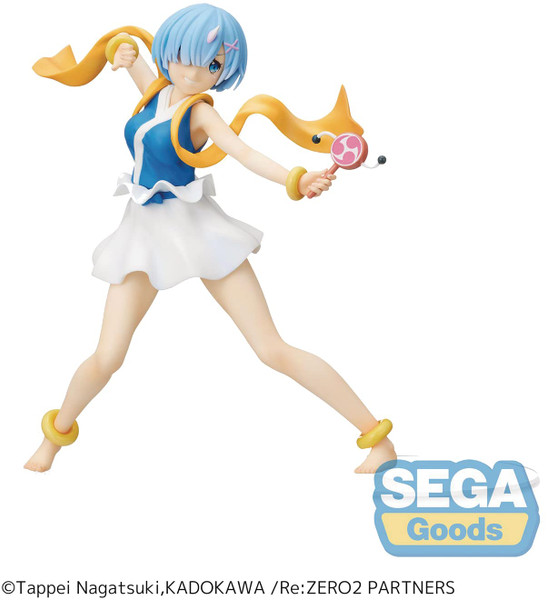 Re Zero Starting Life In Another World Spm Figure Rem Thunder God Prize Figure By Sega Sg95934