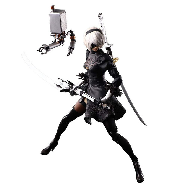 Ultra Tokyo Nier Automata Play Arts Kai Action Figure 2B Yorha No 2 Type B Deluxe Ver