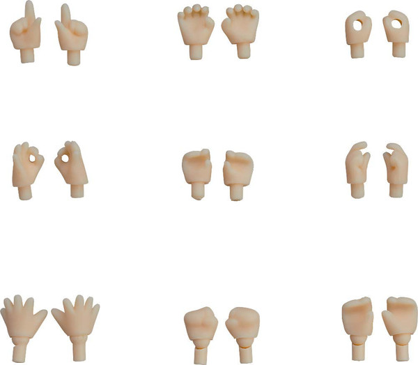 Nendoroid Doll Hand Parts Set Almond Milk Nendoroid Doll By Good Smile Company G12862