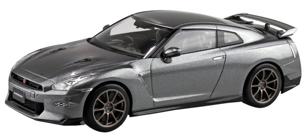 1 32 Nissan R35 Nissan Gt R 2024 Dark Metal Gray Model Kits Vehicles By Aoshima Ao06549