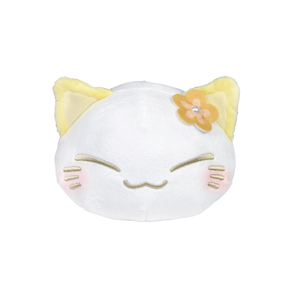 Nemuneko Cat Pastel Color Plush Toy Yellow Plushies By Furyu Corporation Fr36248