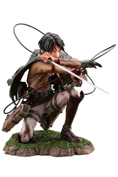 Pp875 Attack On Titan Artfx J Levi Fortitude Version Scale Figure 1 7 By Kotobukiya Kb01694