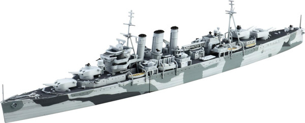 1 700 British Heavy Cruiser Norfolk Model Kits Vehicles By Aoshima Ao06744