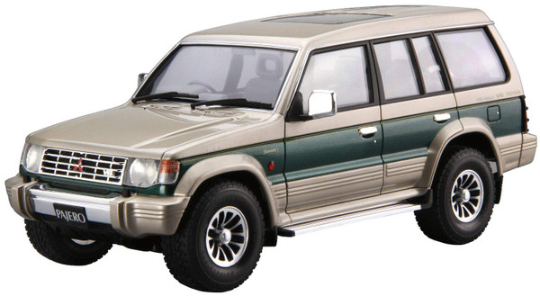 1 24 Mitsubishi V43W Pajero Super Exceed 91 Model Kits Vehicles By Aoshima Ao05710