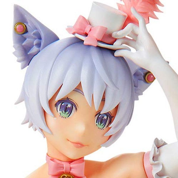 Burlesque Cat Bell White Cat Version R18 1 7 Scale Figure By Beat Q Six Qs94209