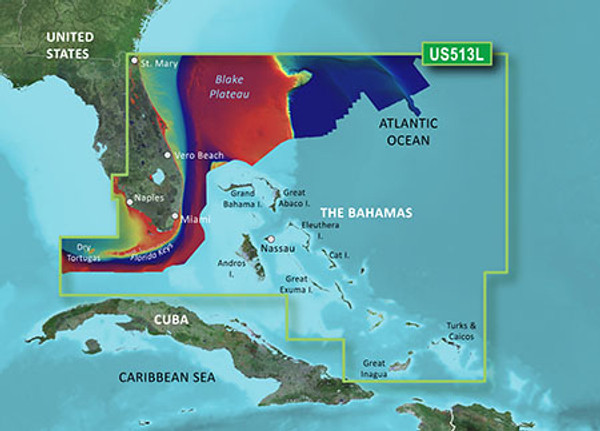 Garmin Vus513L G3 Vision Jacksonville Bahamas Gar010C074200