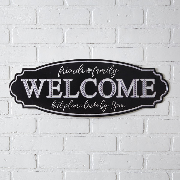 Comical Welcome Wall Sign 440315 By CTW 1