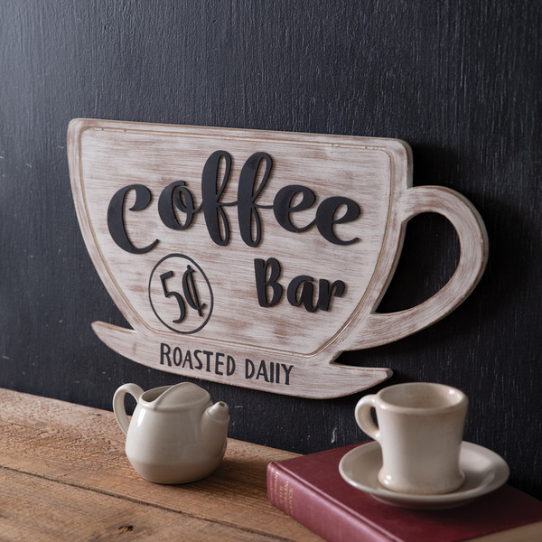 Coffee Bar Wall Sign 510676 By CTW 1