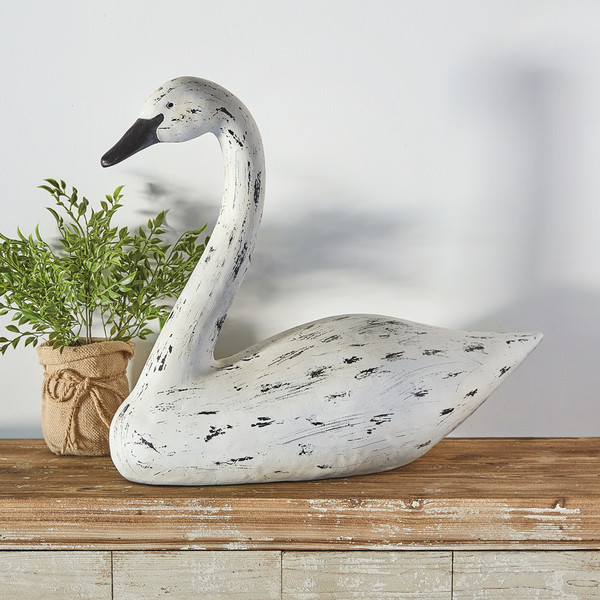 Large Swan Statue 680600 By CTW 1