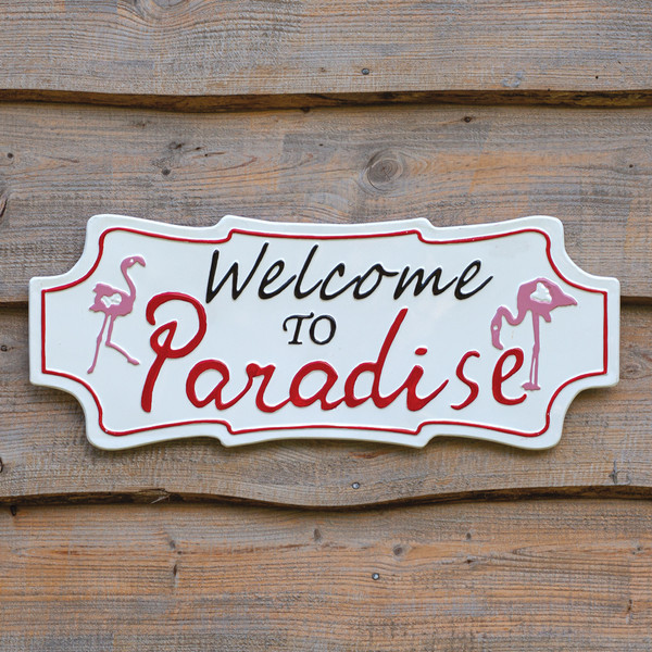 Welcome To Paradise Sign 770463 By CTW 1