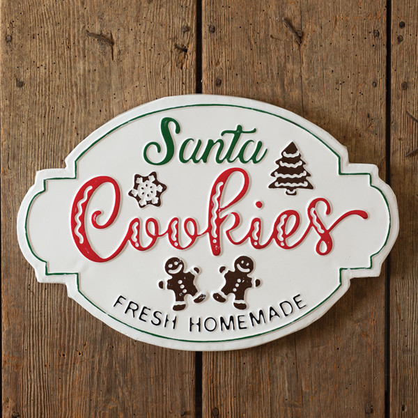 Santa'S Homemade Cookies Wall Sign 770532 By CTW 1
