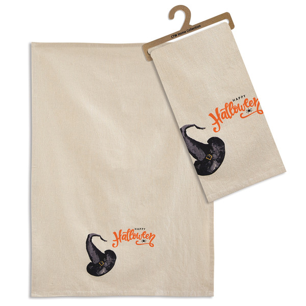 Happy Halloween Tea Towel - Pack Of 4 780280 By CTW 1