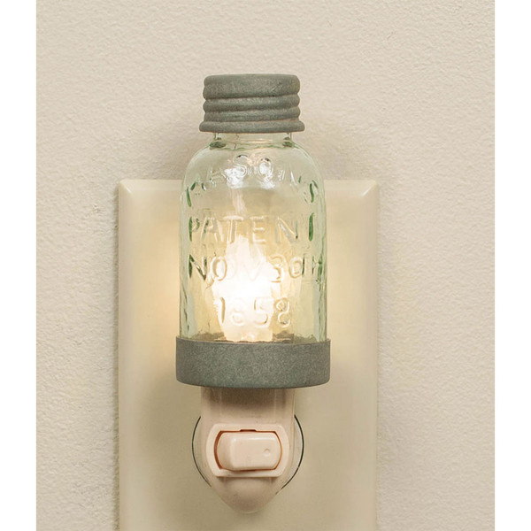 Mason Jar Night Light - Barn Roof - Pack Of 4 860189T By CTW